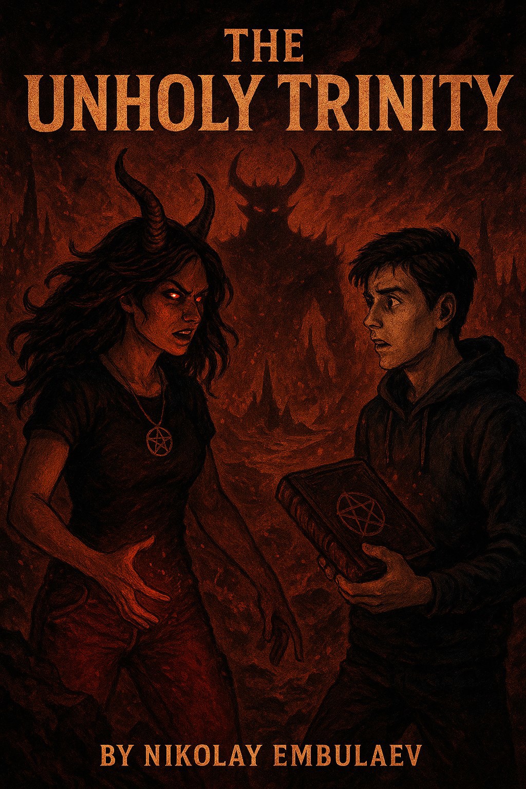 Обложка книги «THE UNHOLY TRINITY»