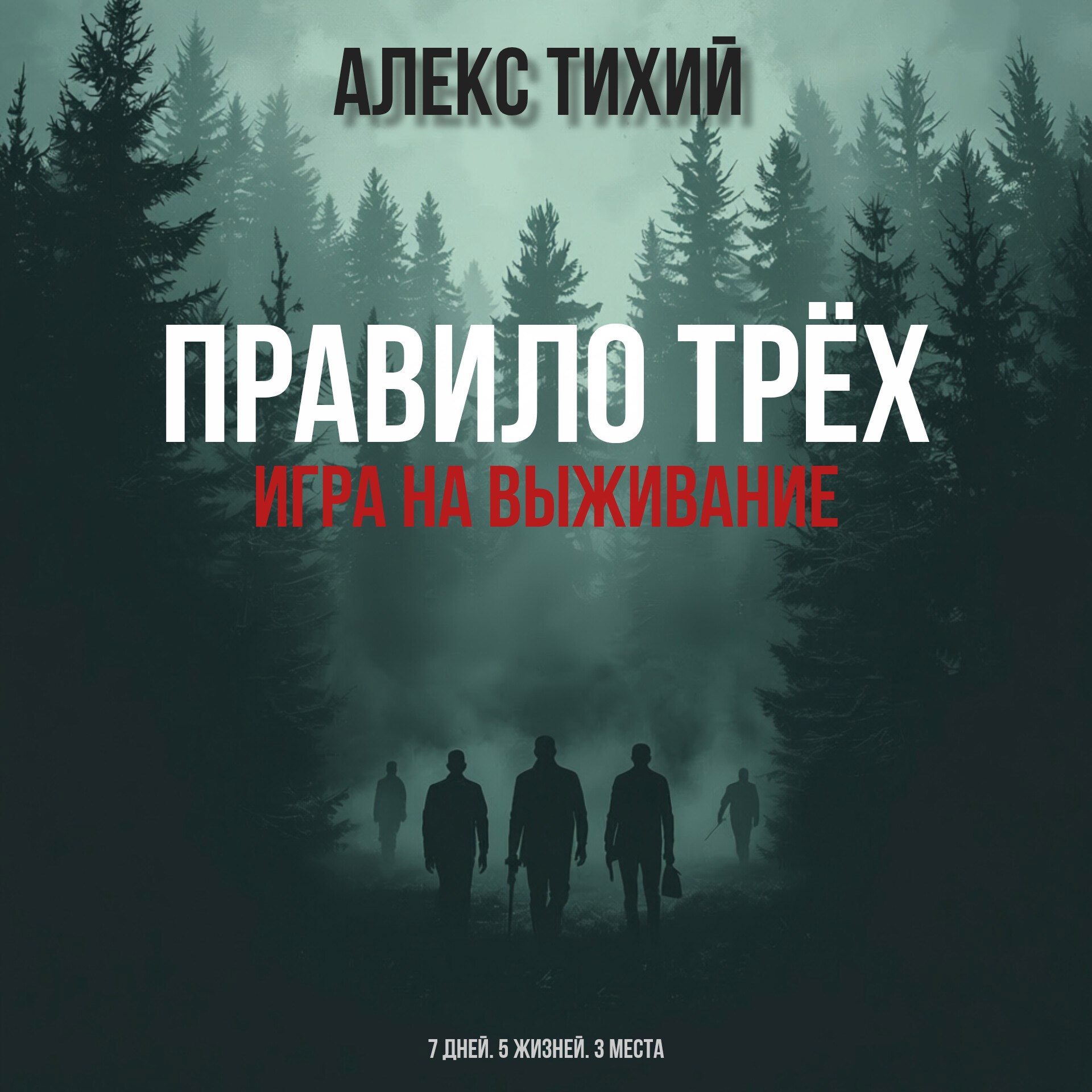 Обложка книги «Правило трёх»