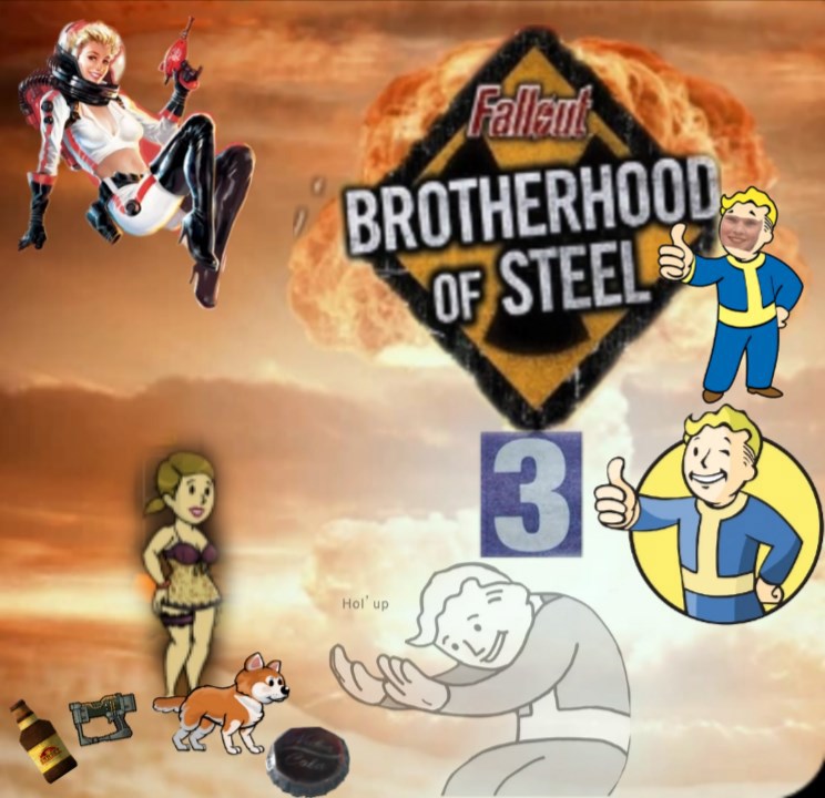 Обложка произведения Fallout Brotherhood of Steel