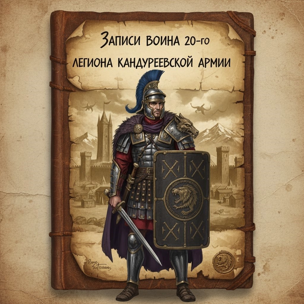 Обложка произведения Записи воина 20-го легиона Кандуреевской армии