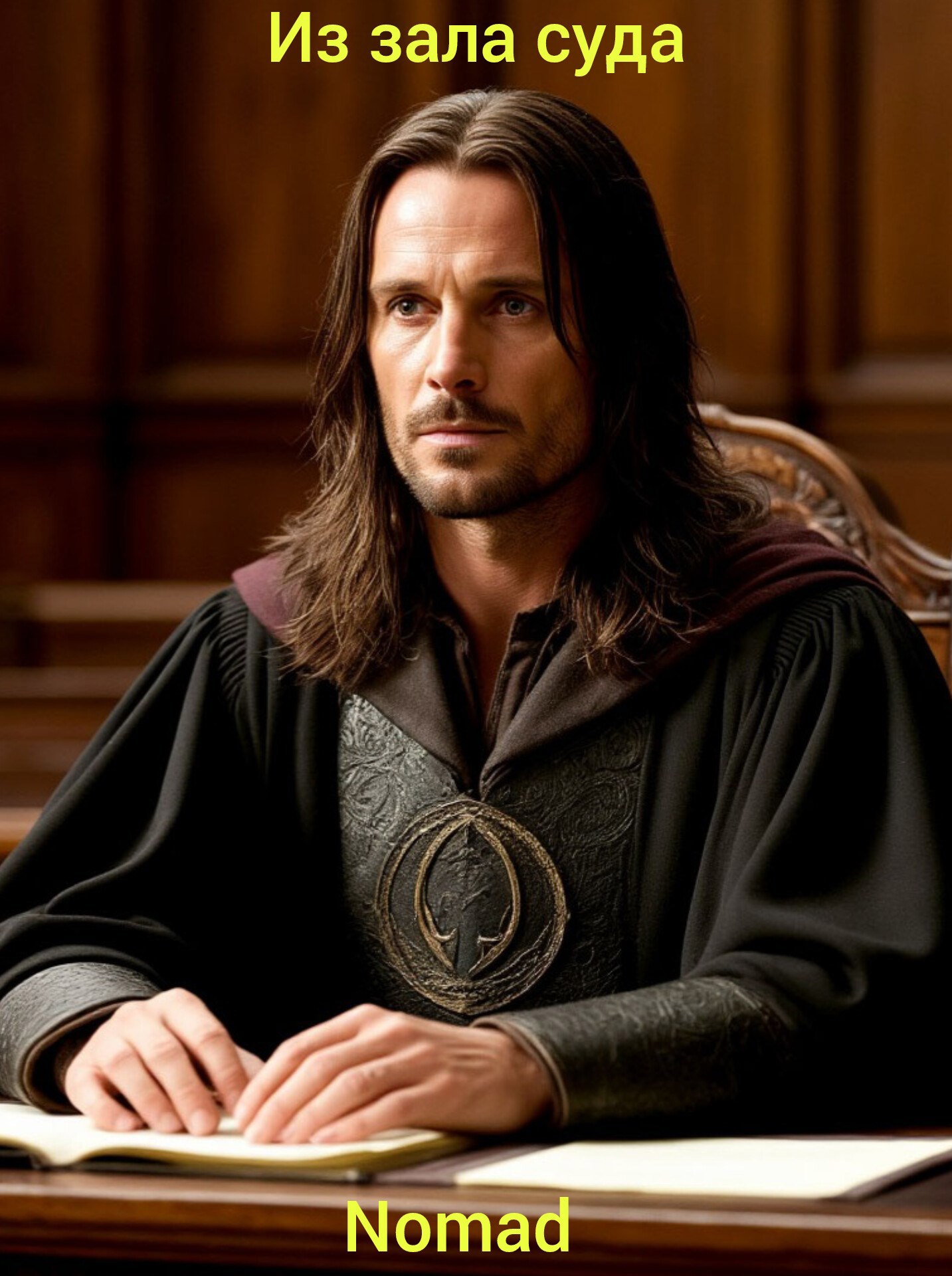 Обложка произведения Из зала суда