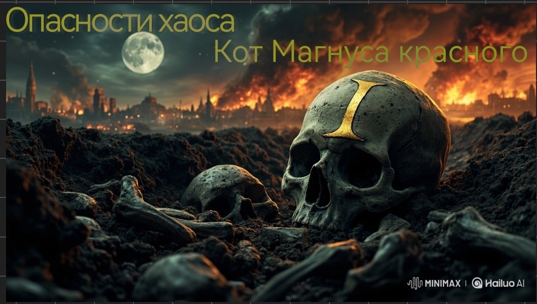 Обложка произведения опасности хаоса