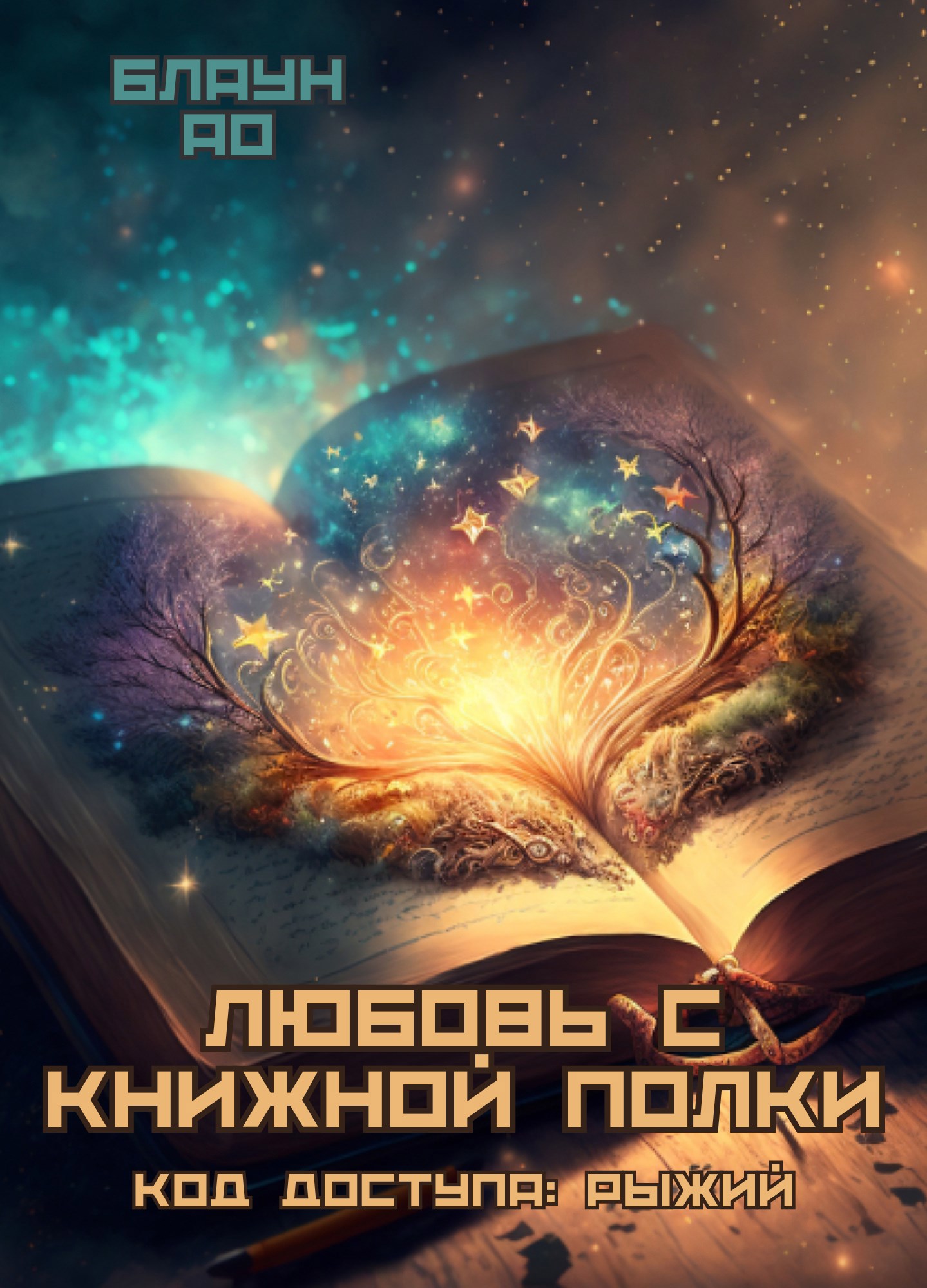 Обложка произведения Любовь с книжной полки. Код доступа: рыжий