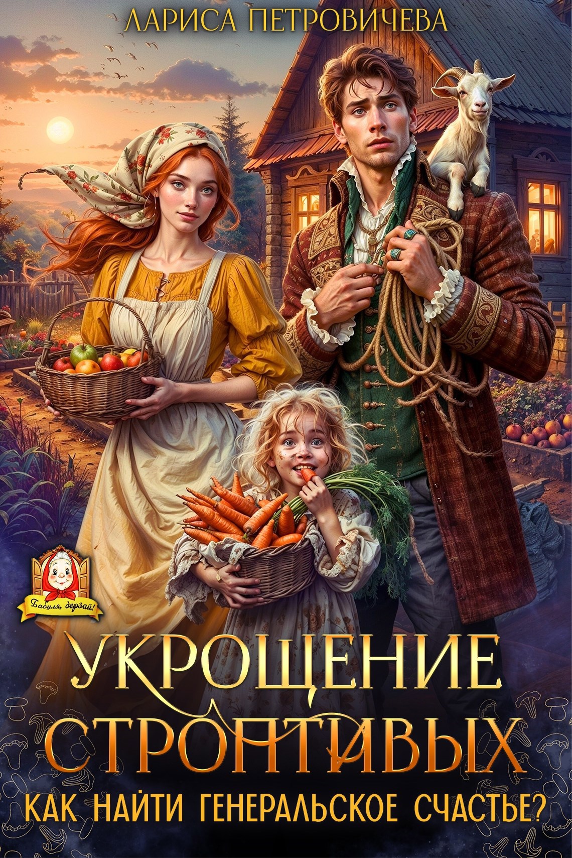 Обложка произведения Укрощение строптивых. Как найти генеральское счастье?