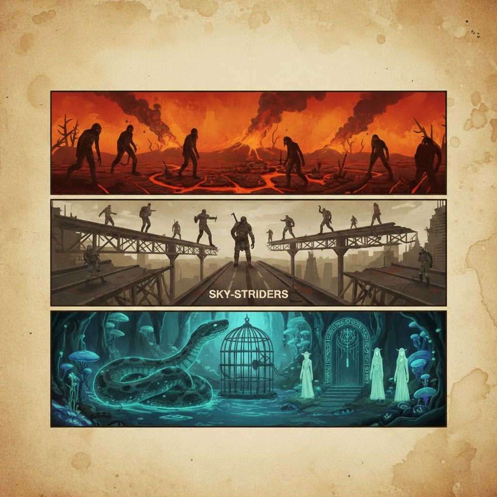 Обложка произведения Небесные шаги