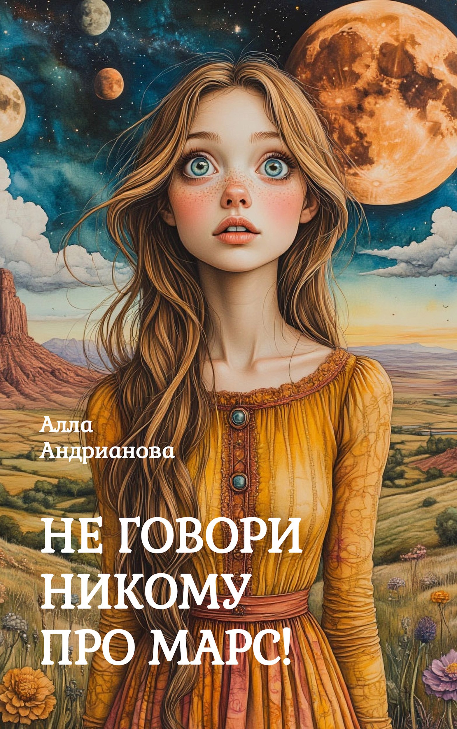 Обложка произведения Не говори никому про Марс!