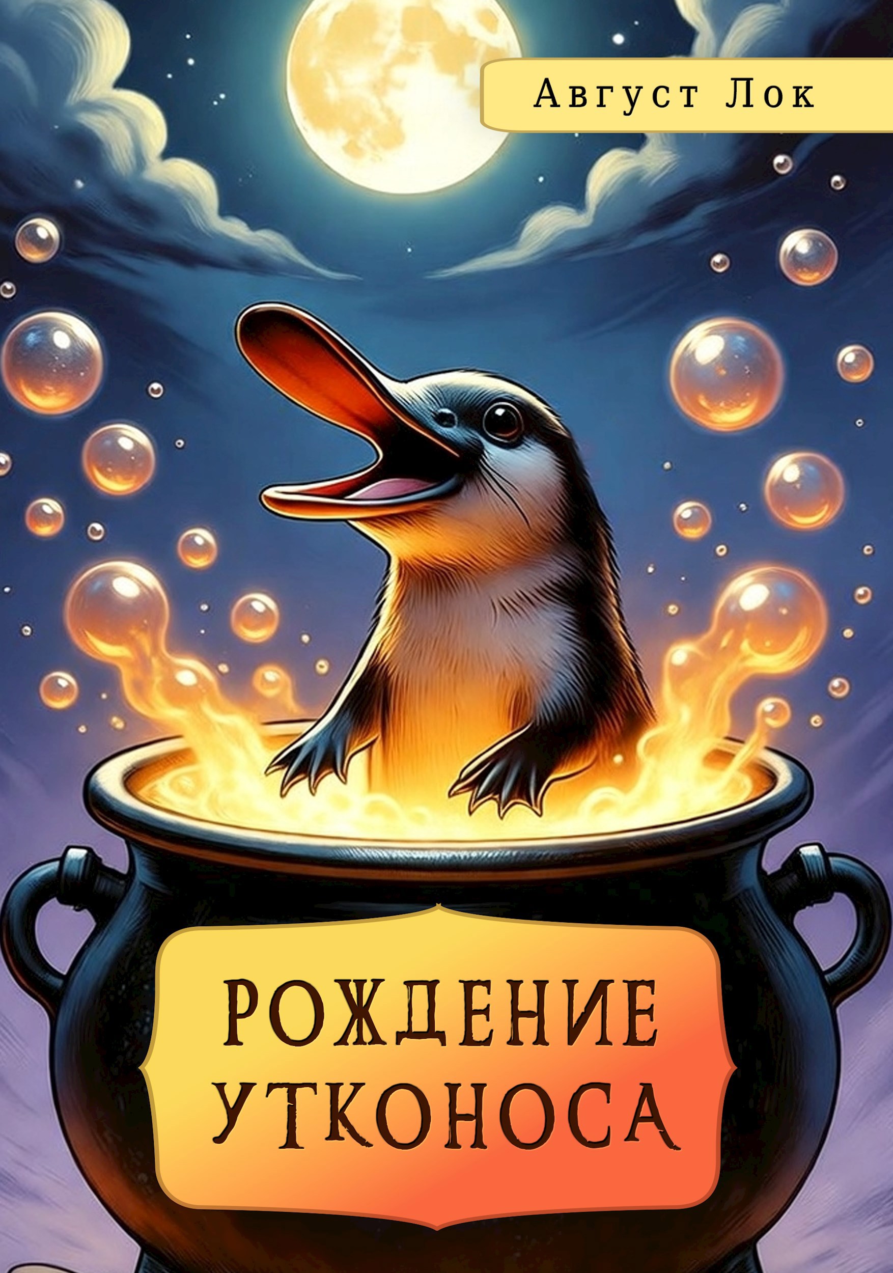 Обложка произведения Рождение утконоса