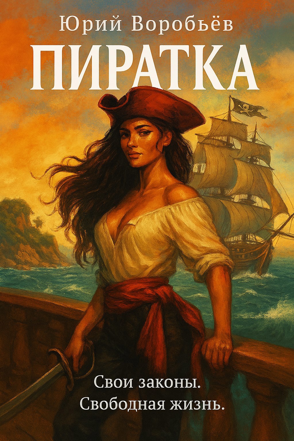 Обложка произведения Пиратка