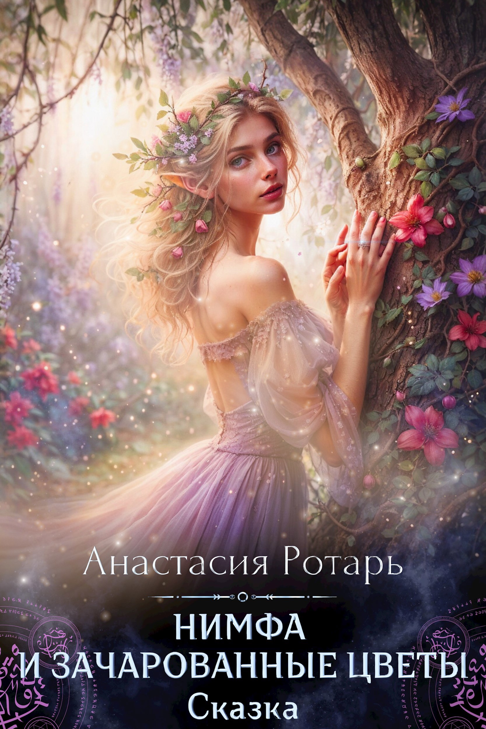 Обложка произведения Нимфа и зачарованные цветы