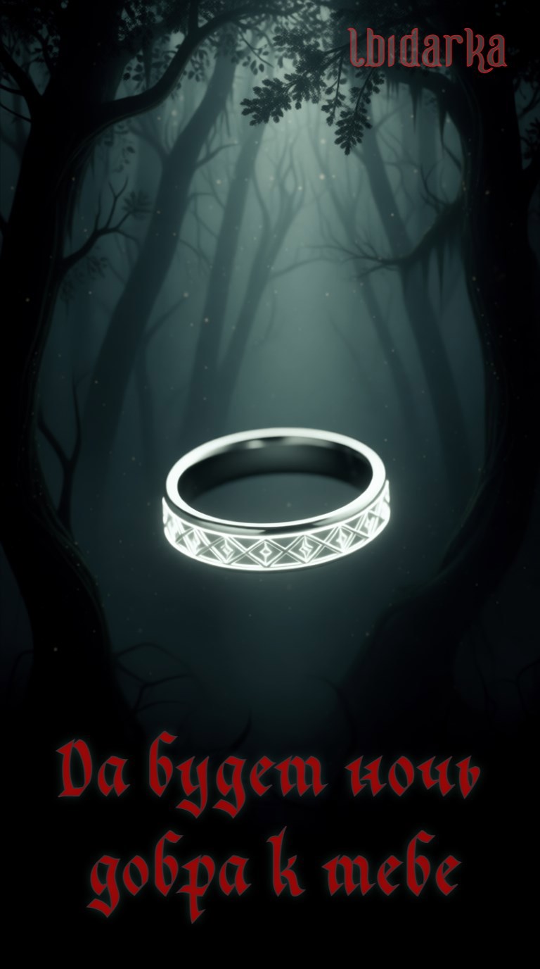 Обложка произведения Да будет ночь добра к тебе