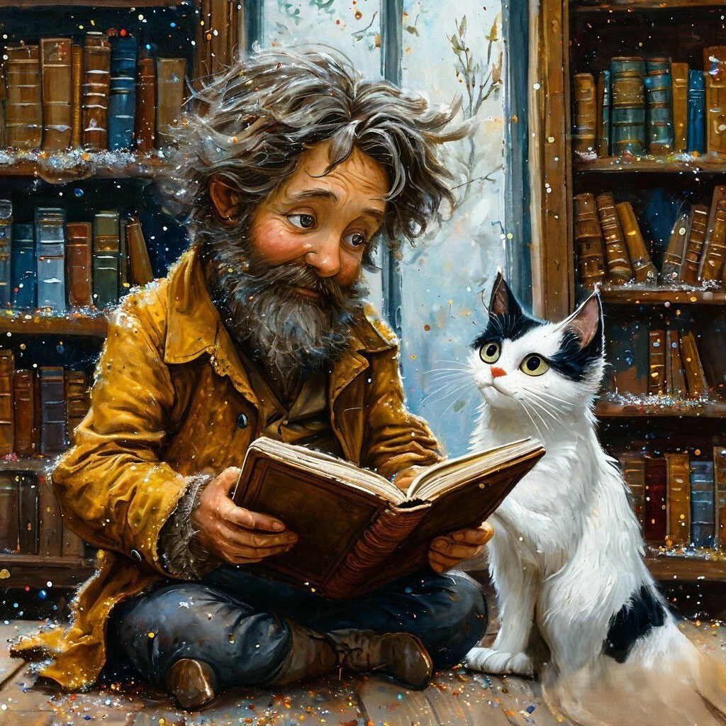 Обложка произведения "Снежок и Домовой"