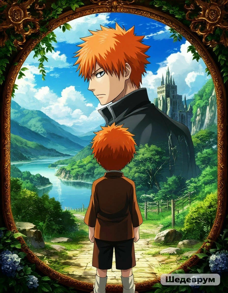 Обложка произведения Реинкарнация Временного Шинигами