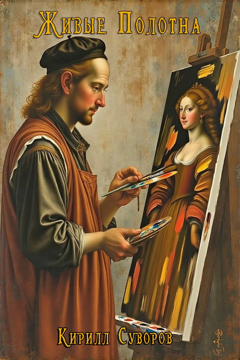 Обложка произведения Живые Полотна