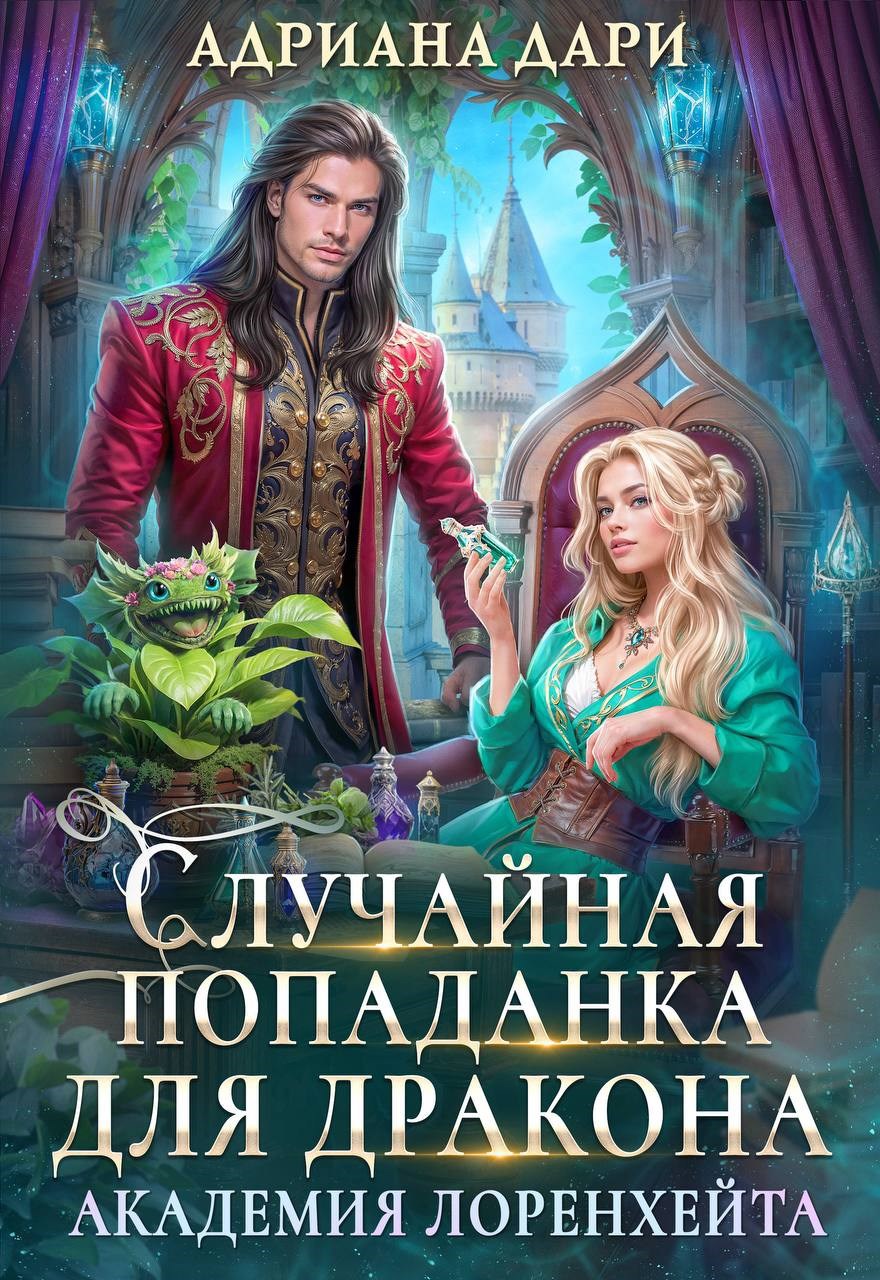 Обложка произведения Случайная попаданка для дракона. Академия Лоренхейта