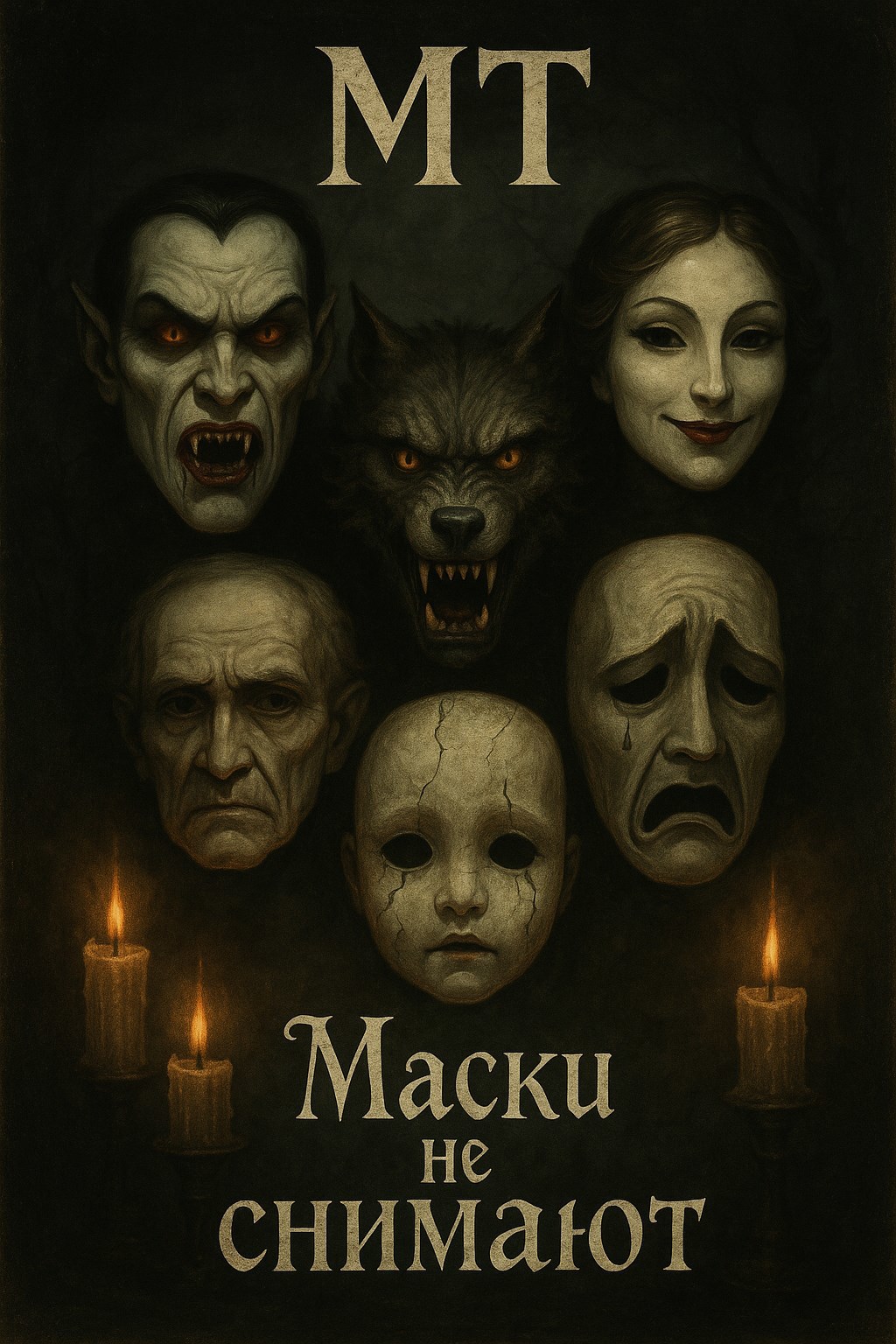 Обложка произведения Маски не снимают