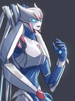 Обложка произведения Персонаж: Арахнида попадает из вселенной трансформеры: шатер гласс в трансформеры: кибертрон (2005)