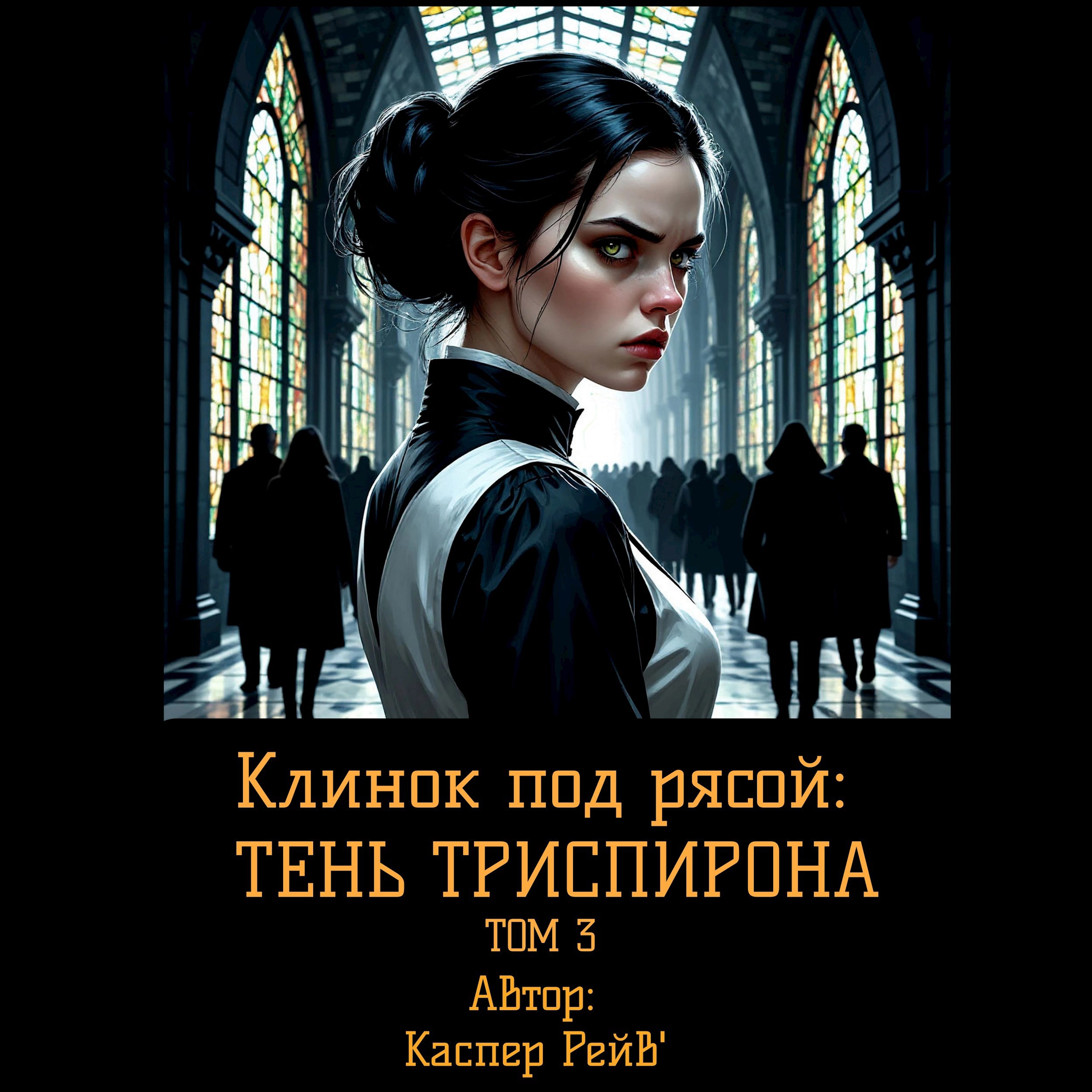 Обложка произведения Клинок под рясой: ТЕНЬ ТРИСПИРОНА ТОМ 3