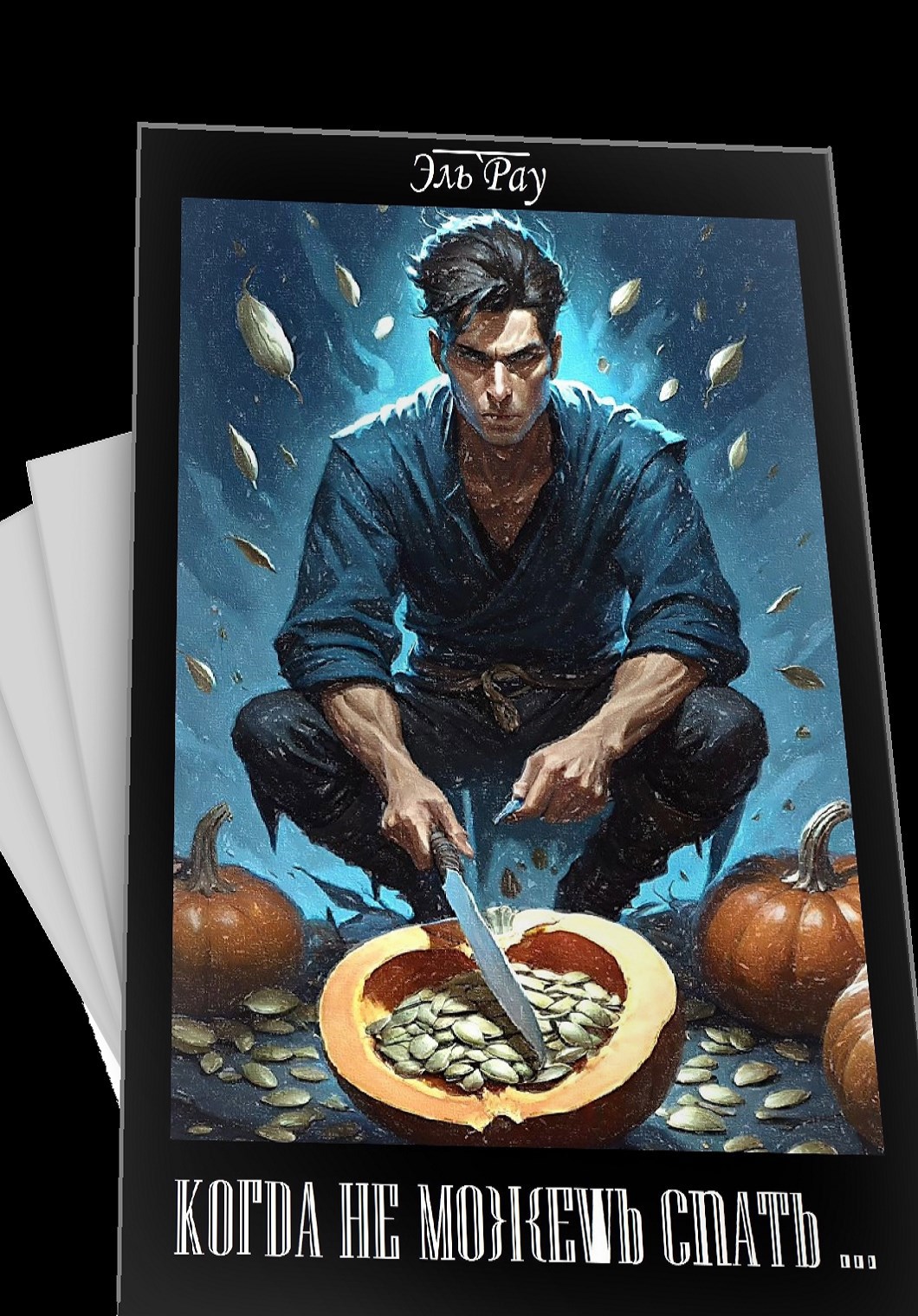 Обложка произведения Когда не можешь спать...