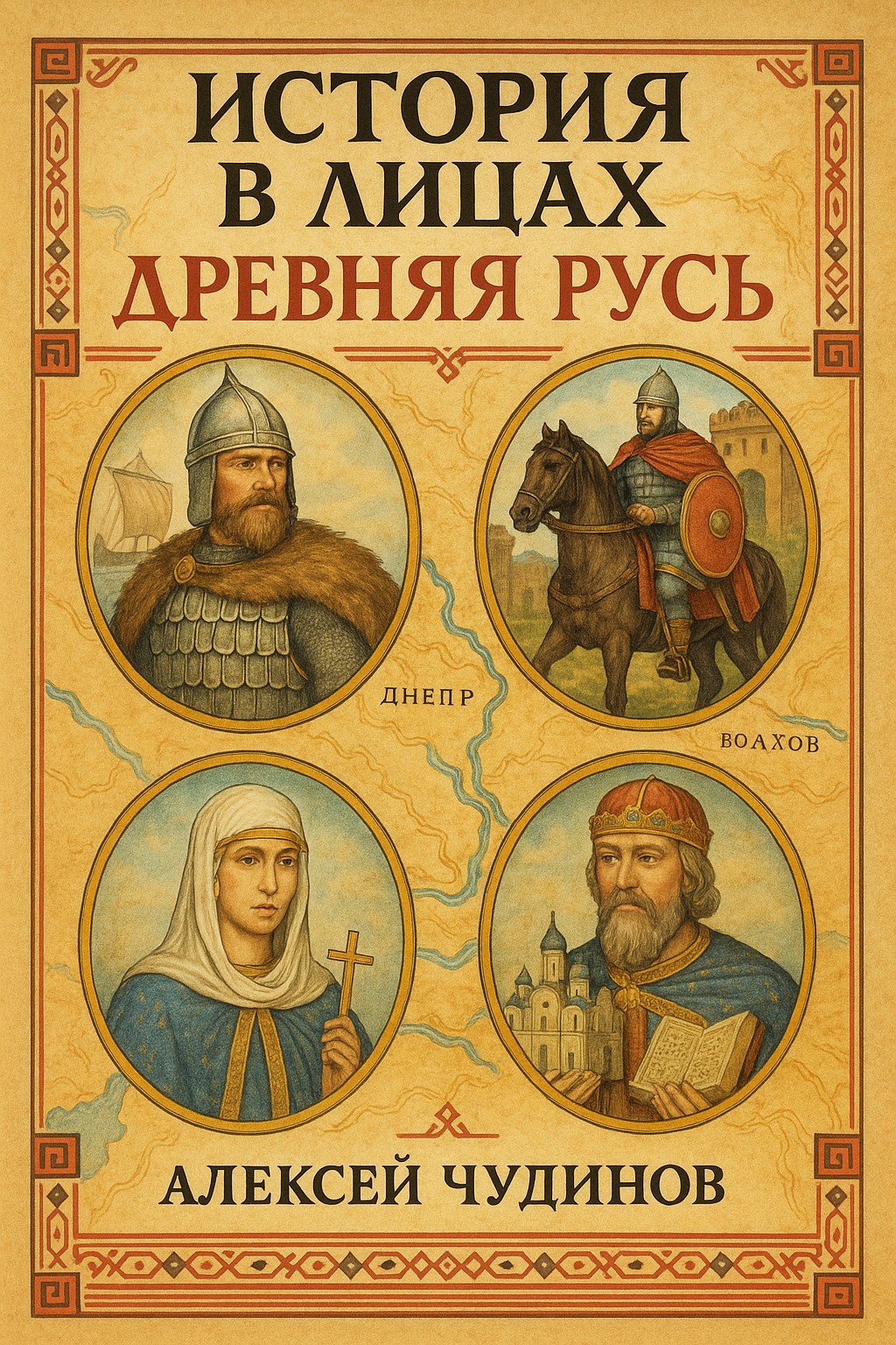 Обложка произведения История в лицах. Древняя Русь