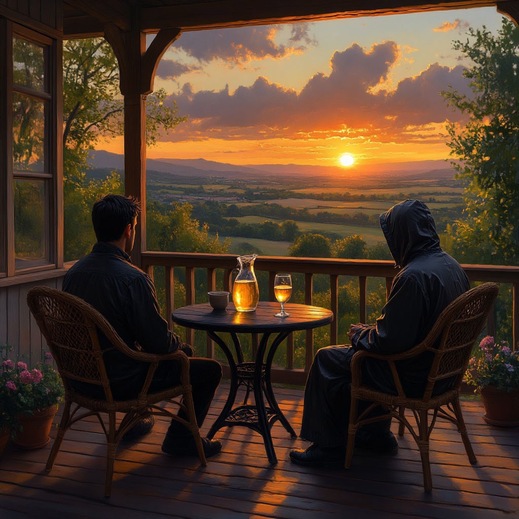 Обложка произведения Поговори со мной, путник