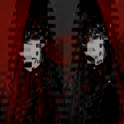 Обычное выржение лица...