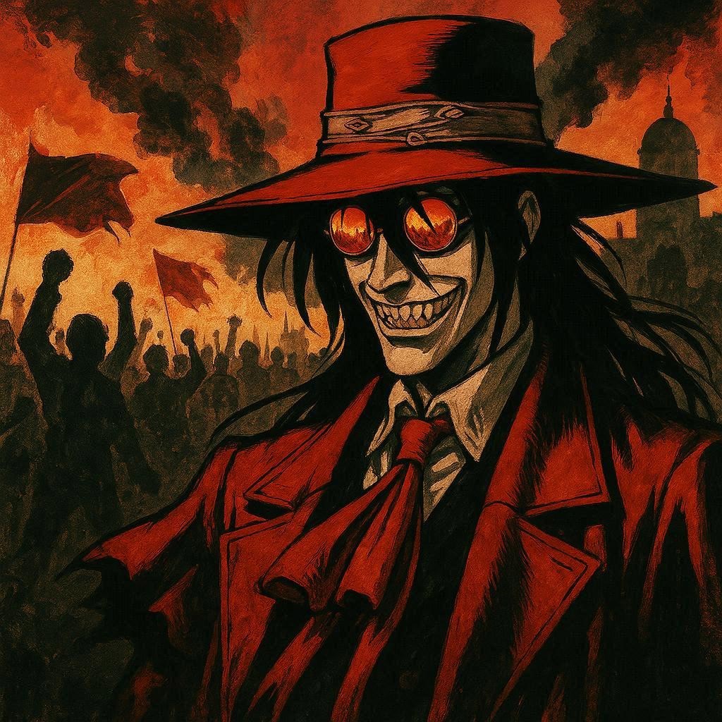 Обложка произведения Алукард как народное сопротивление: онтология власти и хаоса в «Хеллсинге»