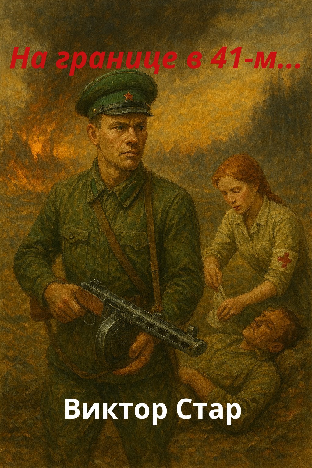 Обложка произведения На границе в 41-м...
