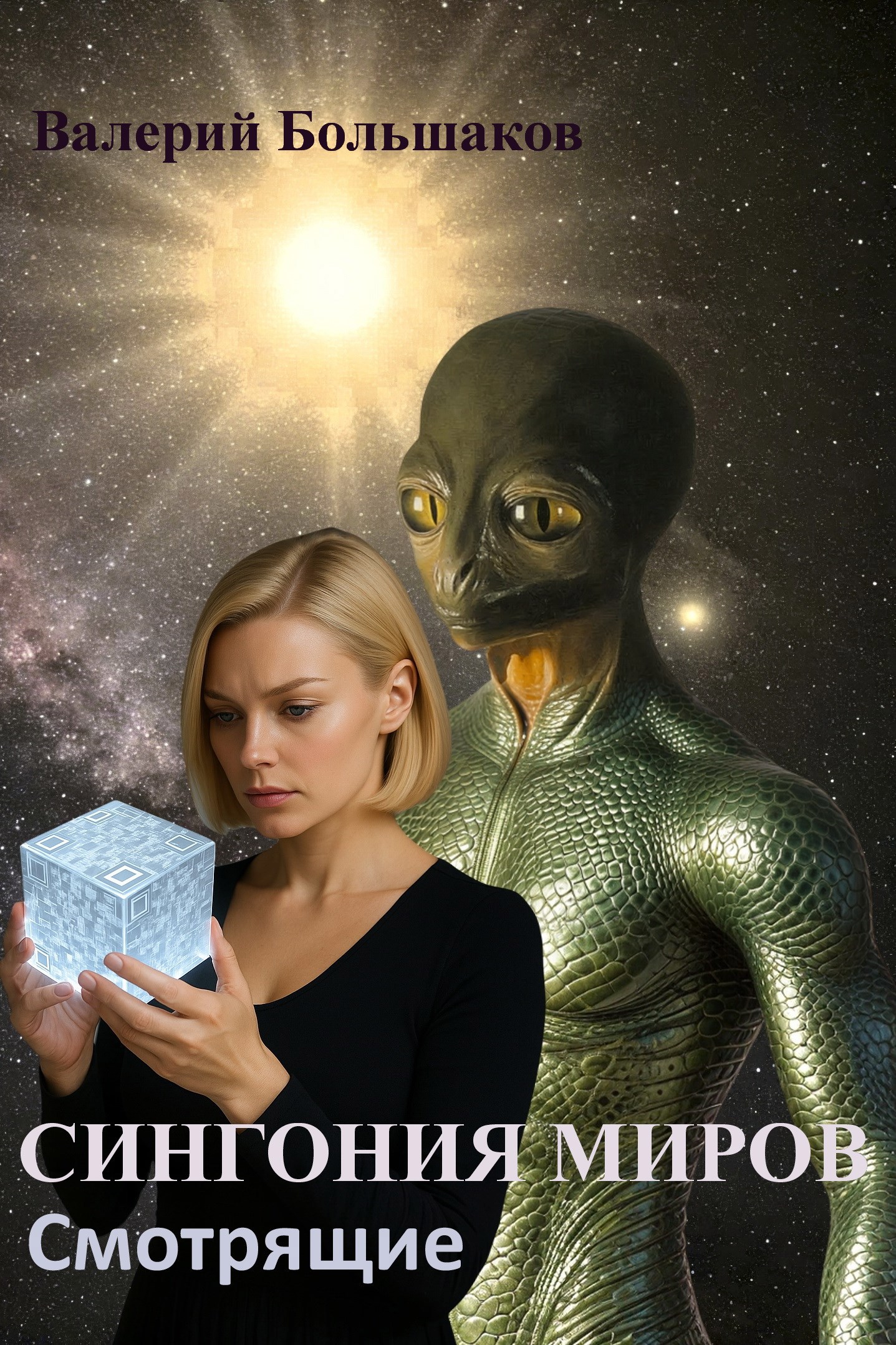 Обложка произведения Сингония миров. Смотрящие