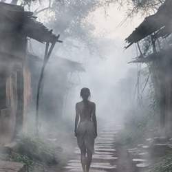 Призрак в проулке