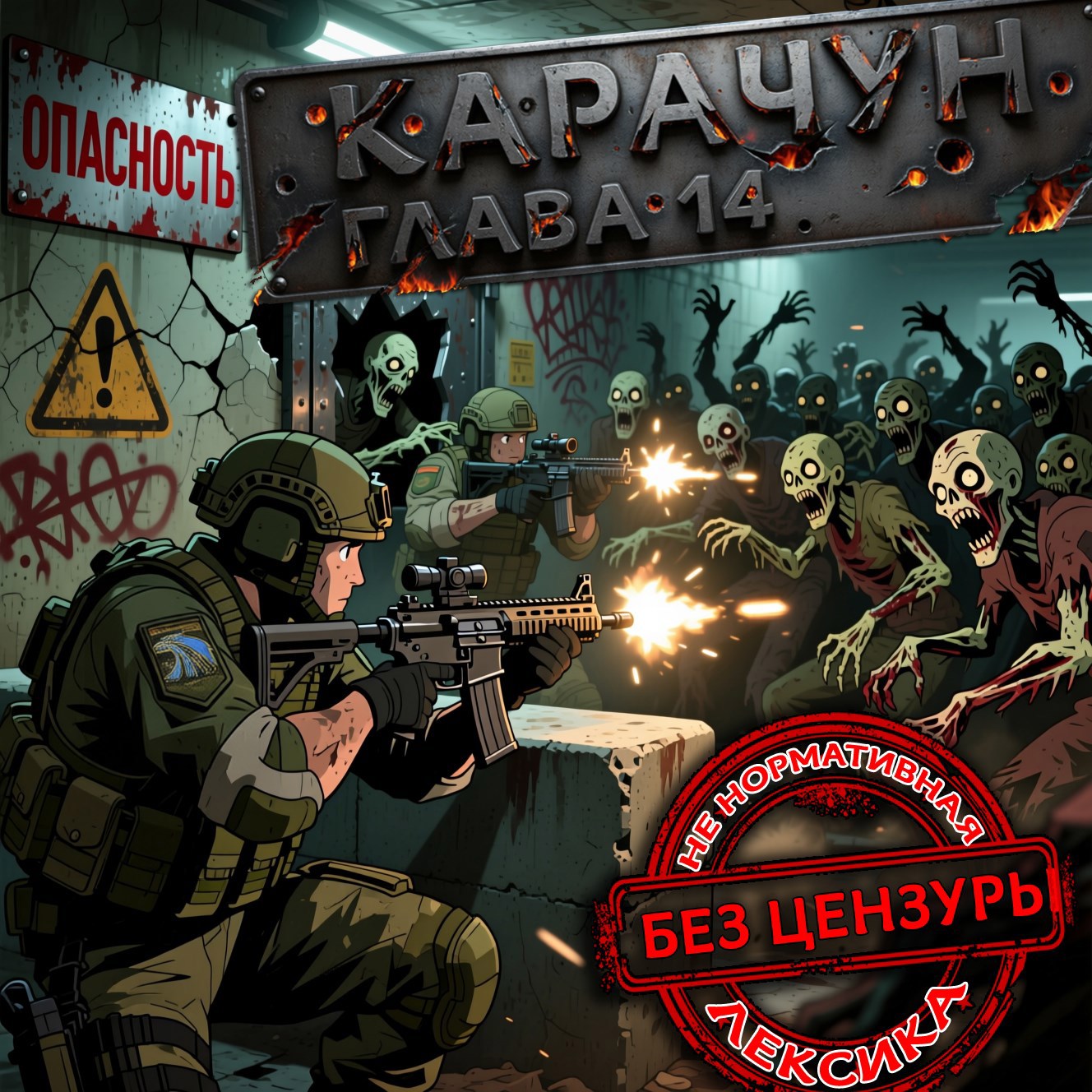 Обложка произведения КАРАЧУН-глава 14. БЕЗ ЦЕНЗУРЫ 18+