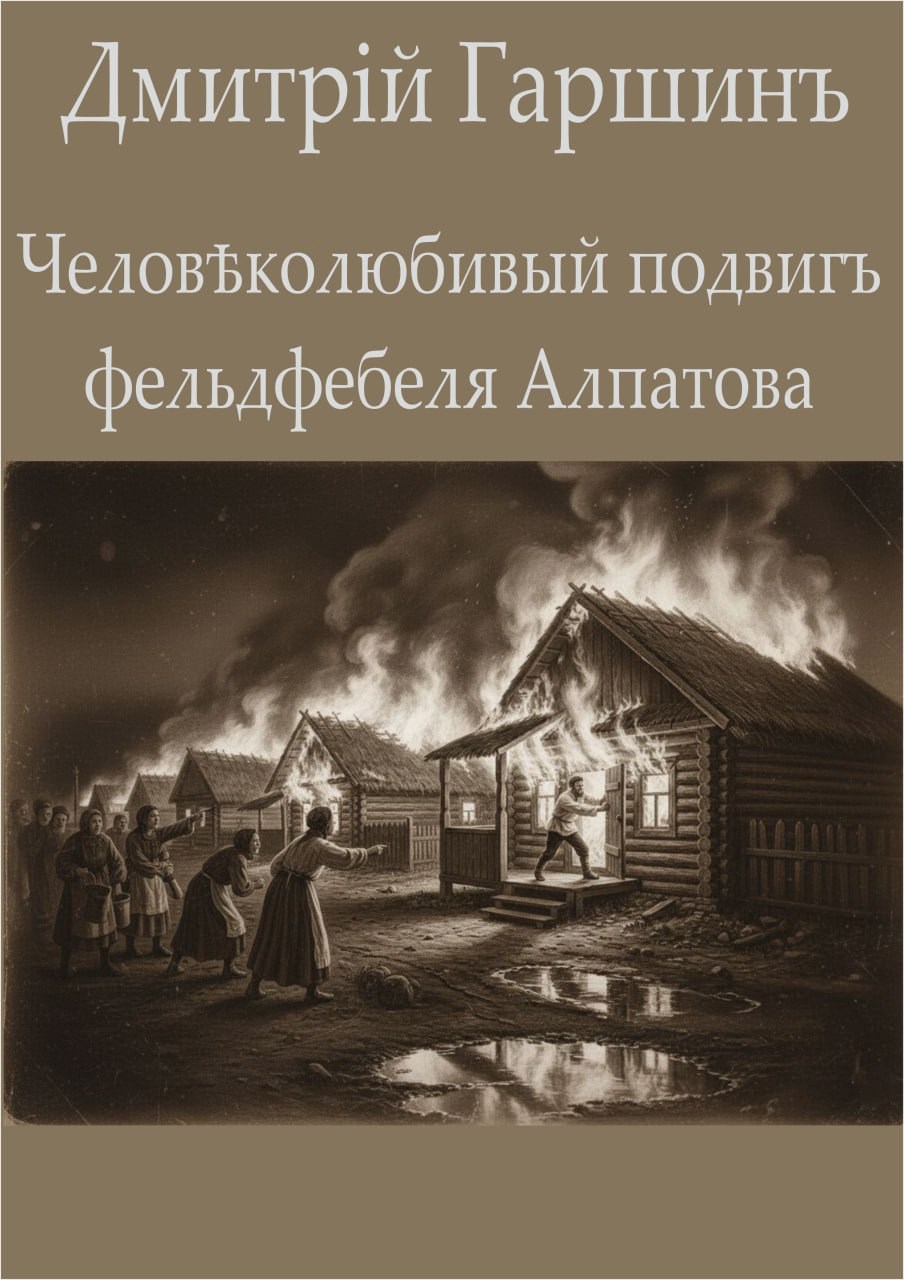 Обложка произведения Человеколюбивый подвиг фельдфебеля Алпатова