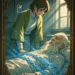 Дамблдор в Святом Мунго