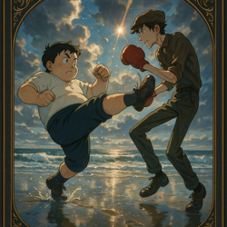 Дадли на первых уроках...