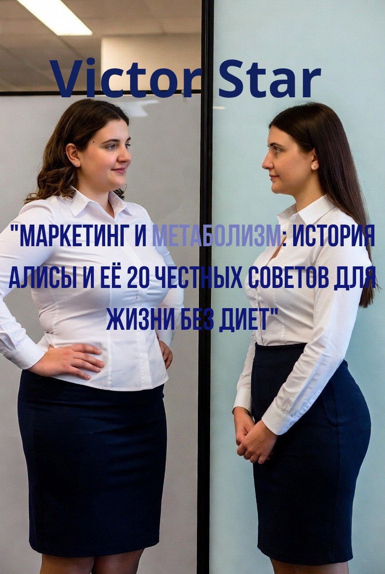 Обложка произведения Маркетинг и Метаболизм: История Алисы и её 20 честных советов для жизни без диет