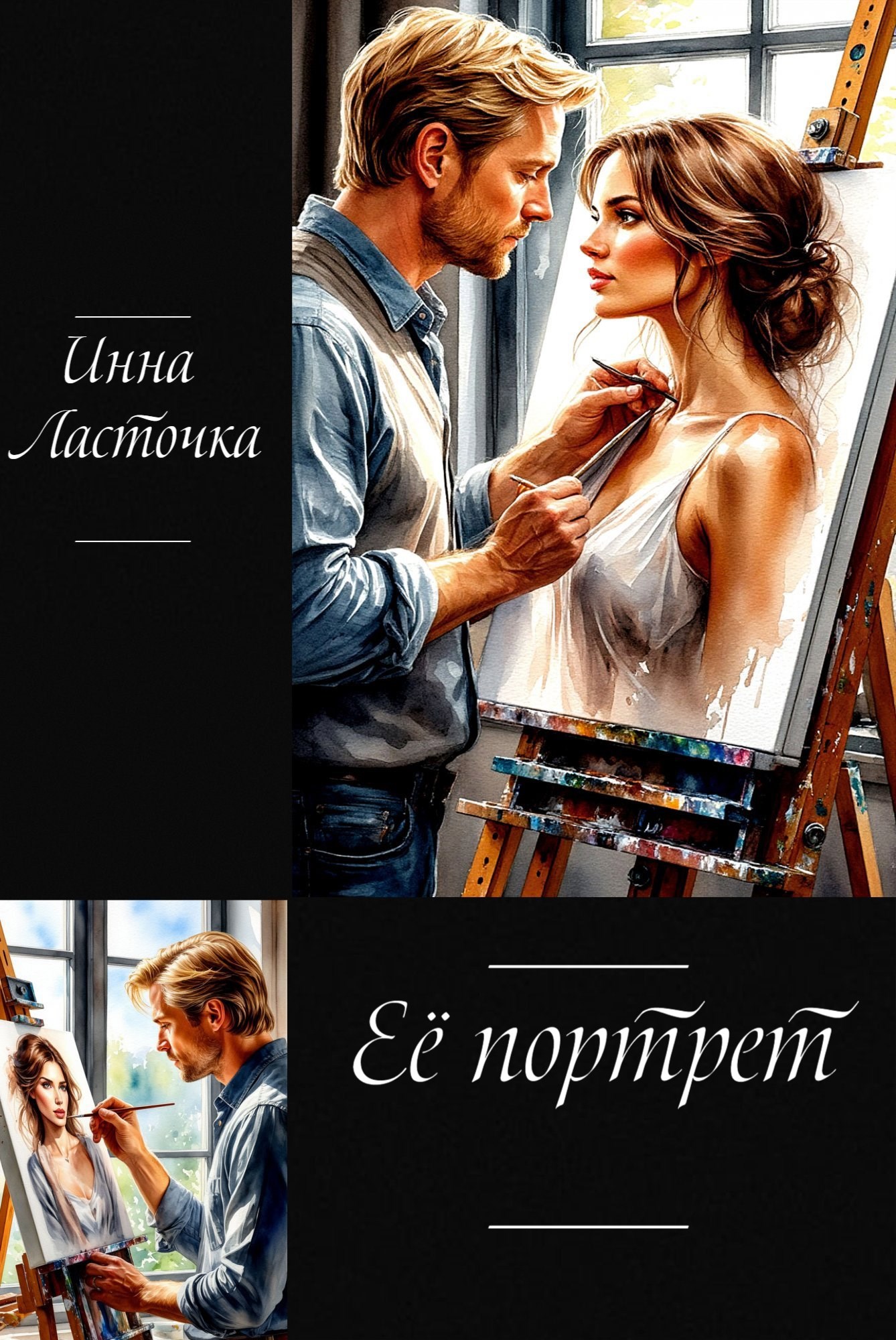 Обложка произведения Её портрет