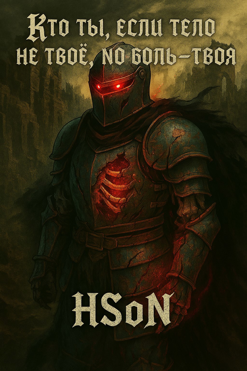 Обложка произведения Кто ты, если тело не твое, но боль - твоя