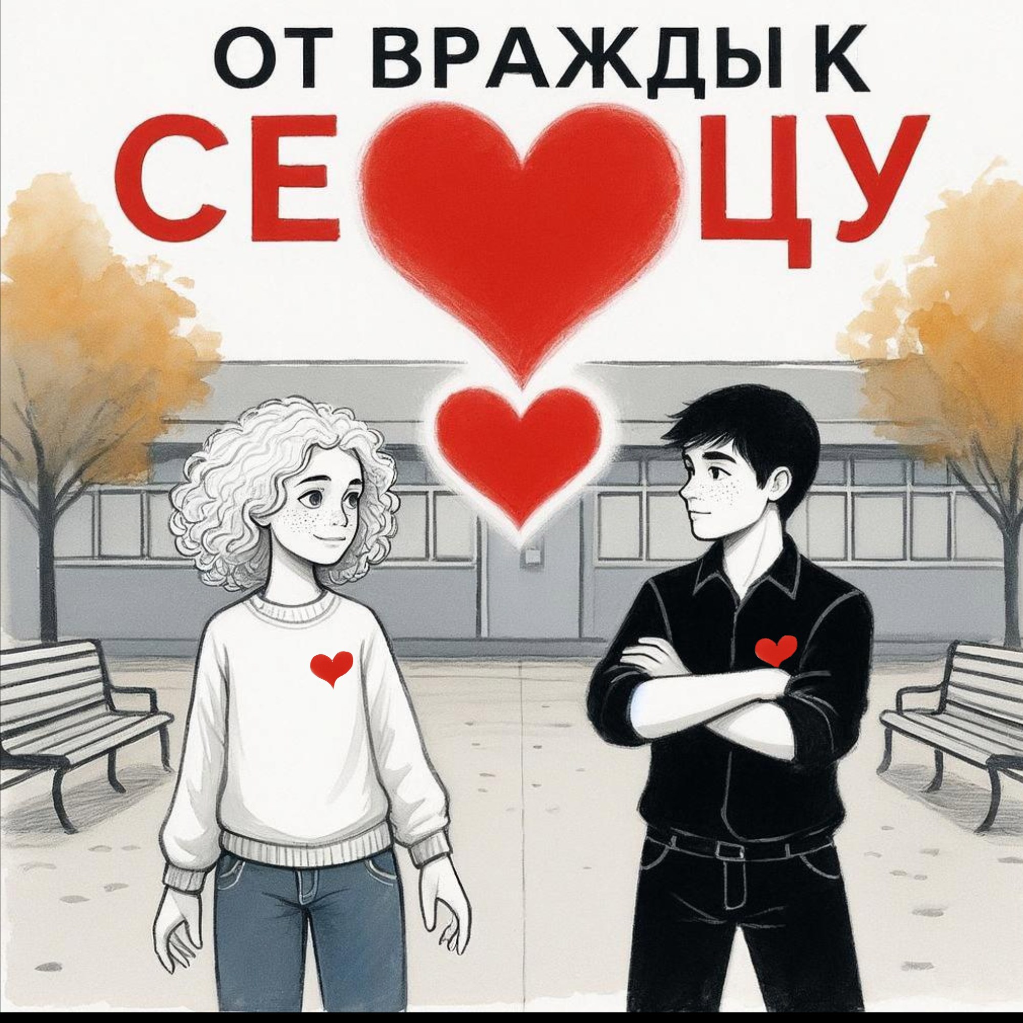 Обложка произведения От вражды к сердцу