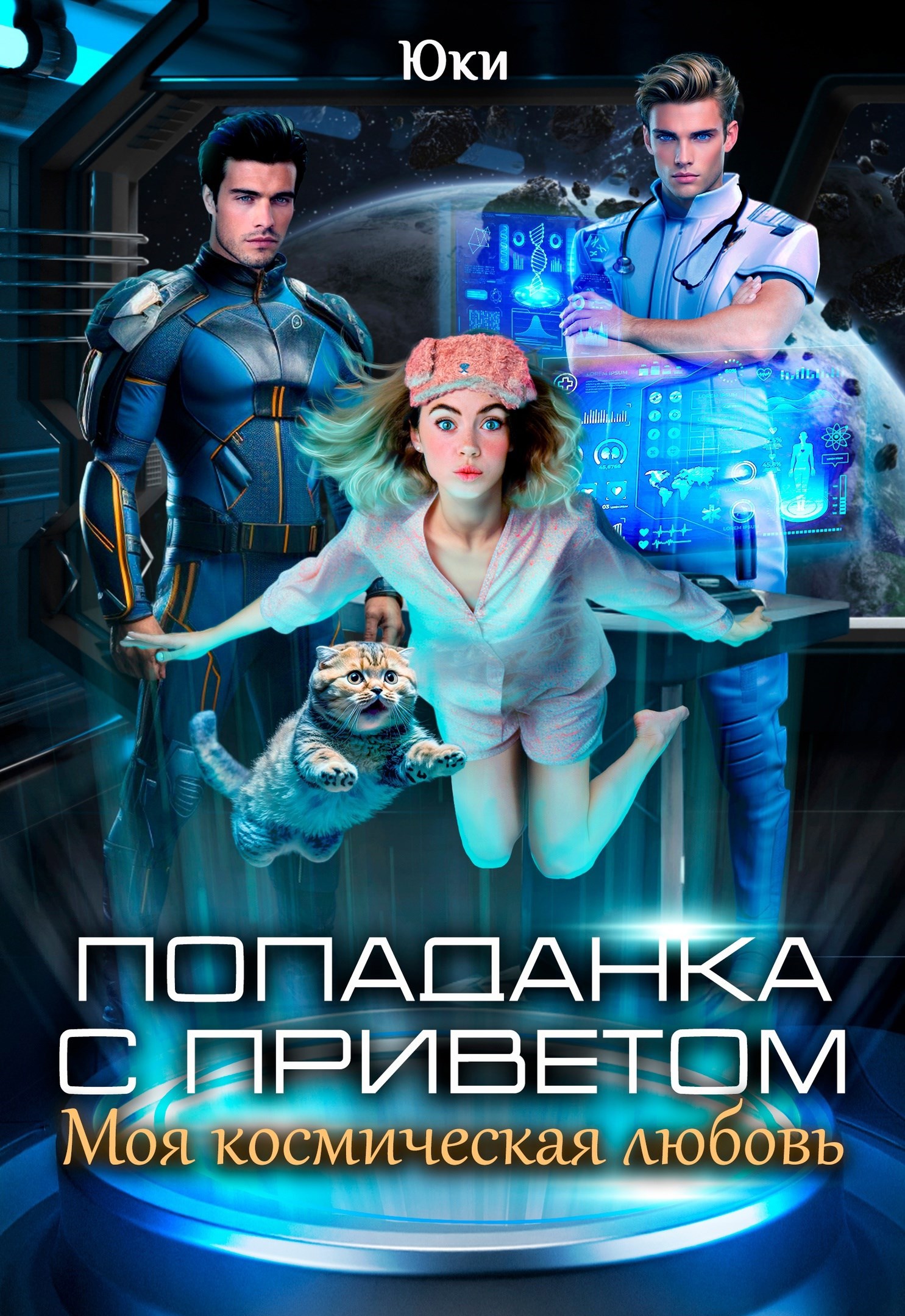 Обложка произведения Попаданка с приветом. Моя космическая любовь