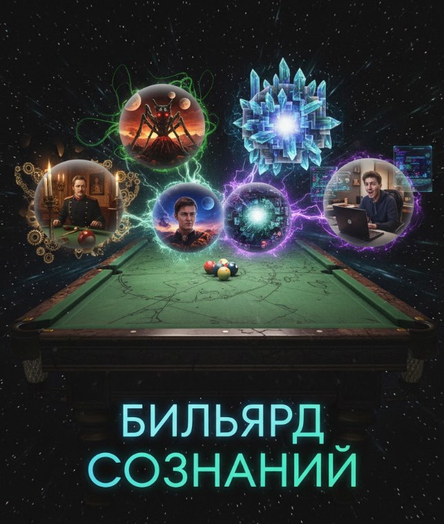 Обложка произведения Бильярд сознаний