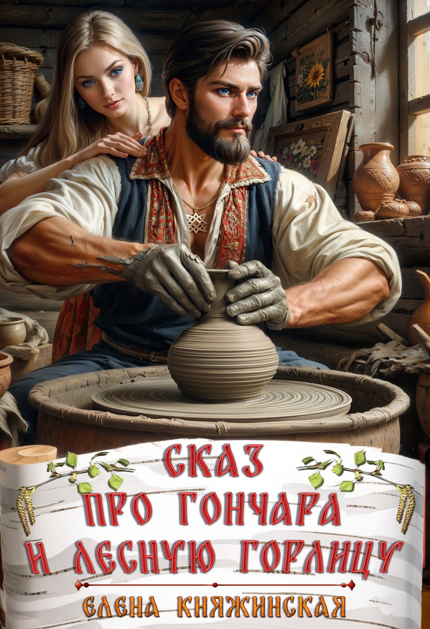 Обложка произведения Сказ про гончара и лесную горлицу