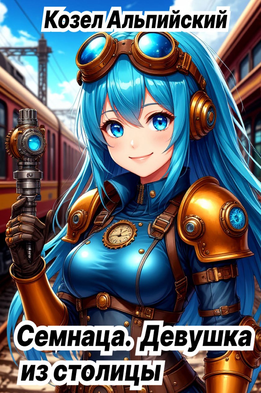 Обложка произведения Семнаца, Девушка из Столицы