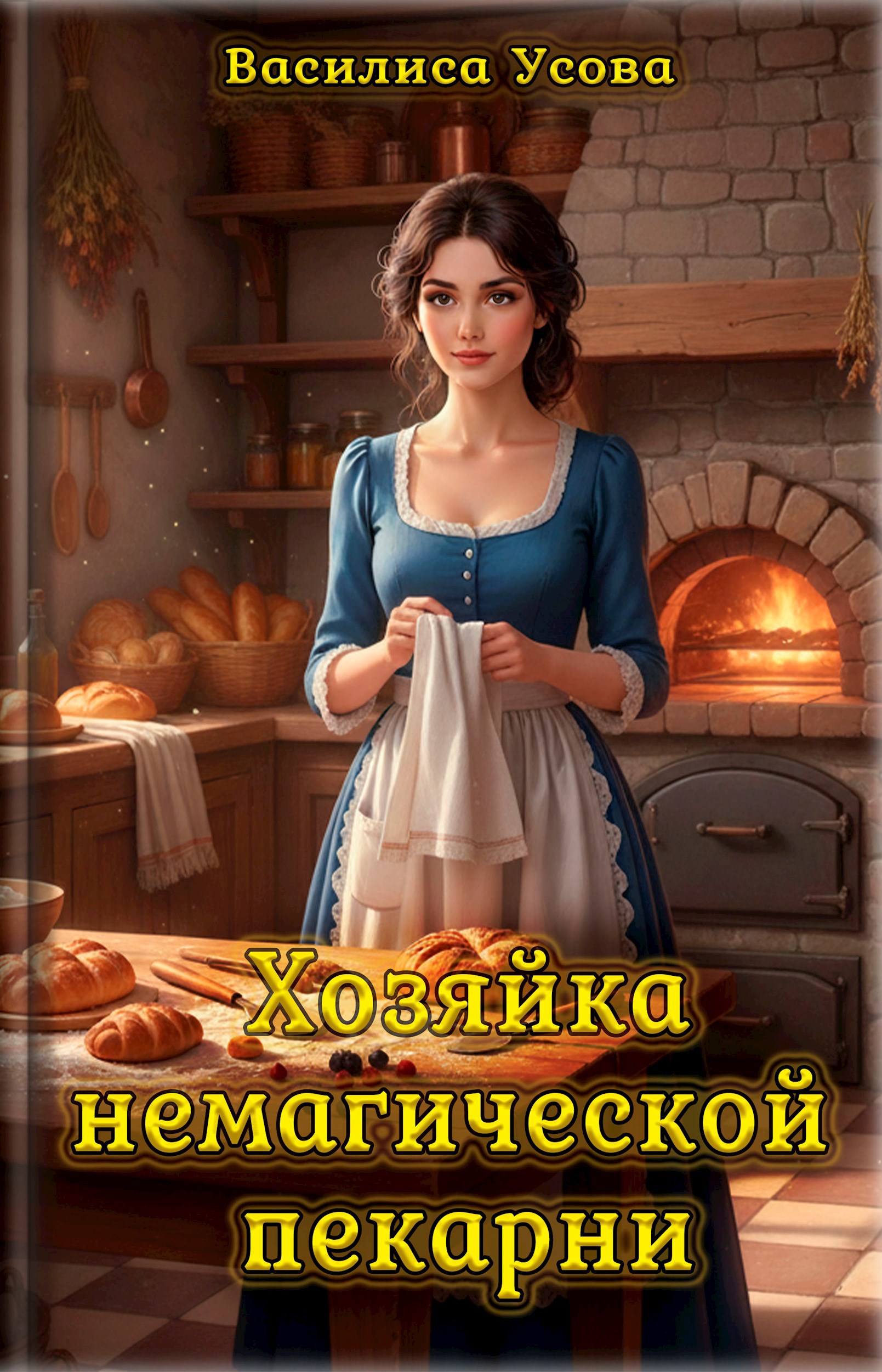 Обложка произведения Хозяйка немагической пекарни