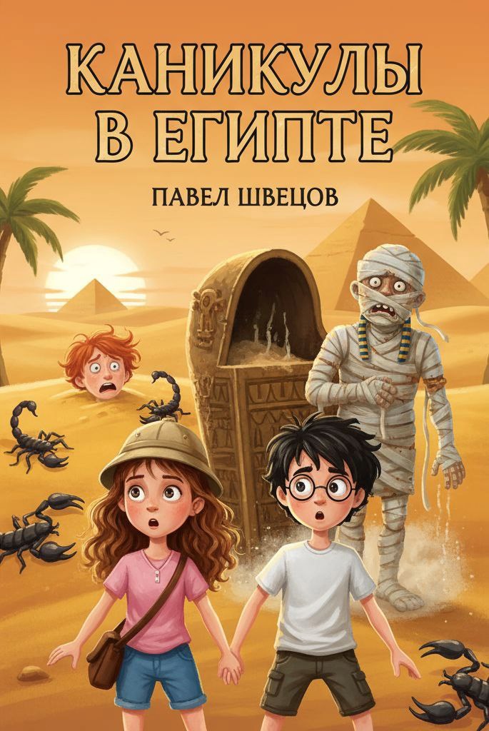 Обложка книги «Каникулы в Египте»