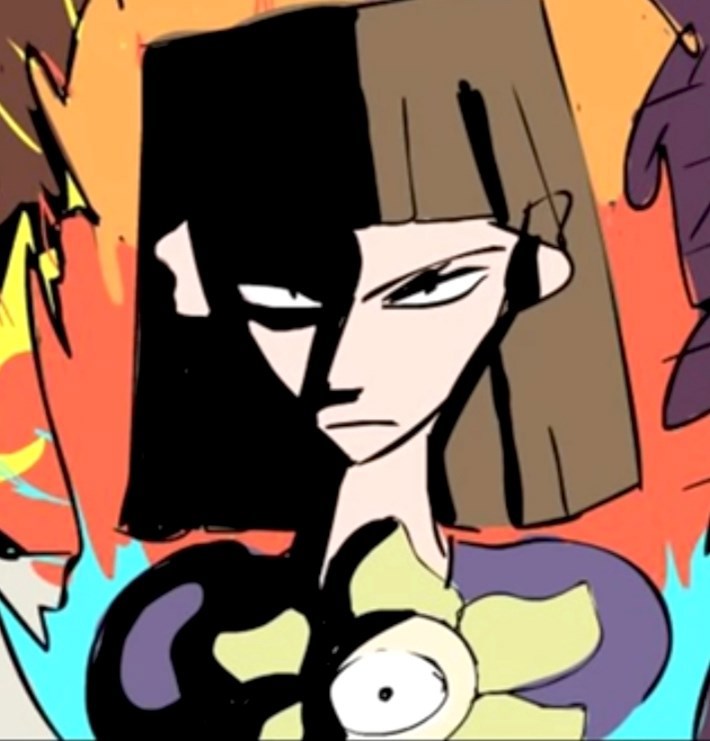 Обложка произведения Тень Ализы(horrortale с оттенком жёлтого)