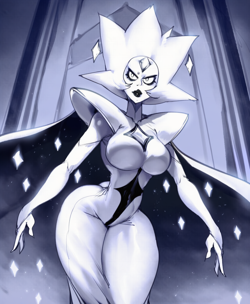 Белая Алмаз