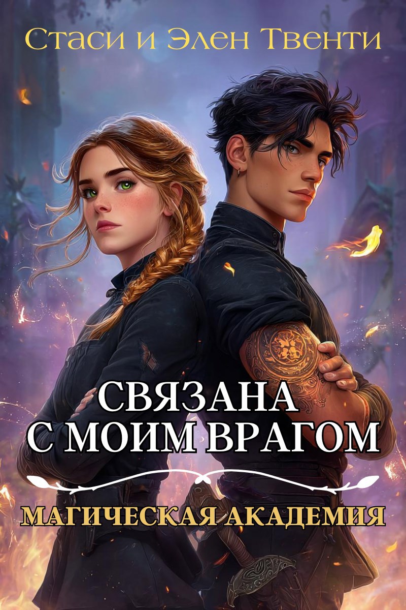 Обложка произведения Связана с моим врагом. Магическая Академия