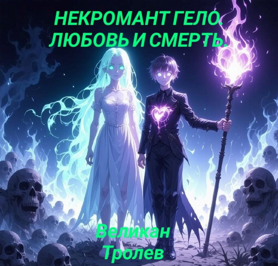 Обложка произведения Некромант Гело. Любовь и Смерть.