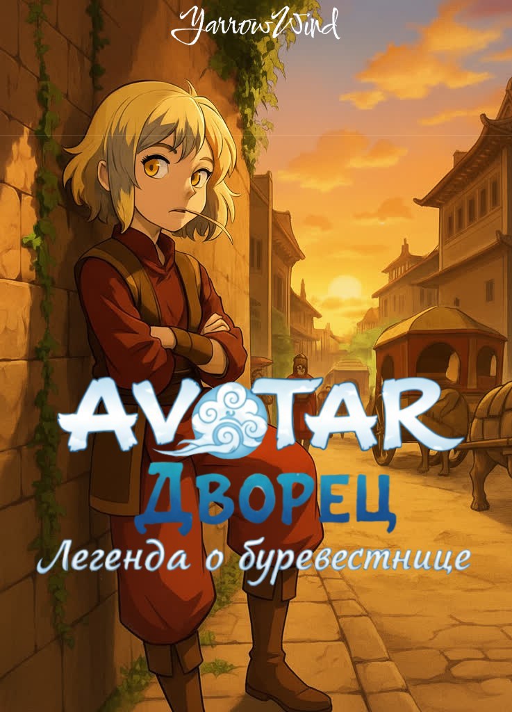 Обложка произведения Avatar: Дворец. Легенда о буревестнице