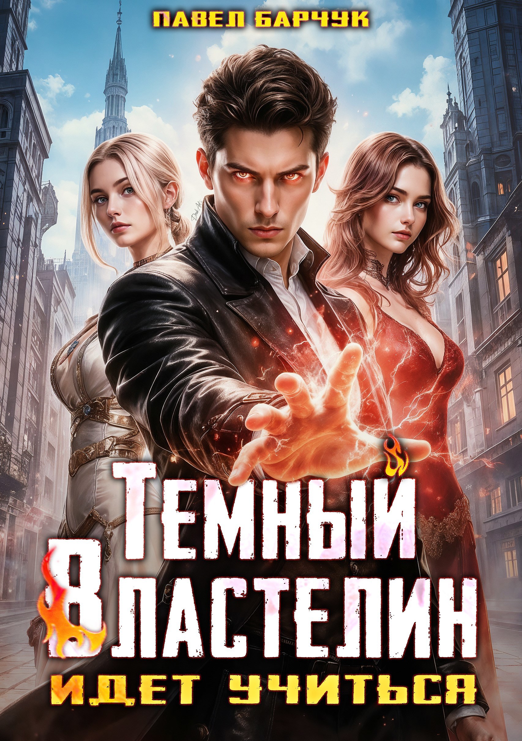 Обложка произведения Тёмный Властелин идёт учиться