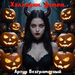 Обложка произведения Хэллоуин. Демон.